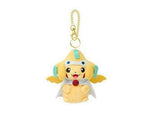 Pikachu Pretend Jirachi Mascot Plush Keychain - Authentic Japanese Pokémon Center Keychain 