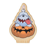 Pikachu & Quaxly & Greavard Wooden Coaster Paldea Spooky Halloween - Authentic Japanese Pokémon Center Household product 