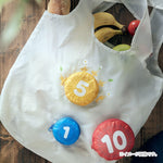PIKMIN Folding Bag Yellow 5 Pellet - Authentic Japanese Nintendo Pouch Bag 