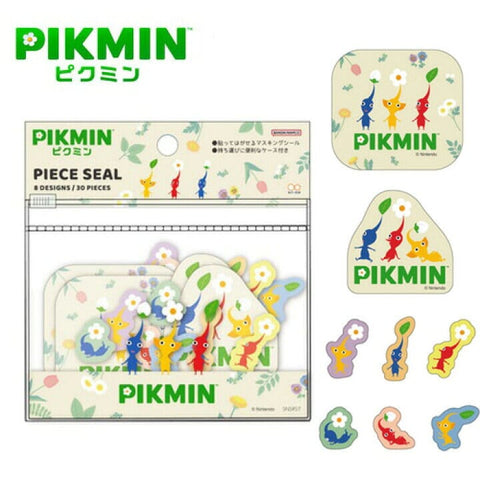 Pikmin Piece Seal Set PIKMIN - Authentic Japanese Bandai Namco Sticker 