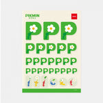 Pikmin Stickers Sheet (P) Logo - Authentic Japanese Nintendo Sticker 