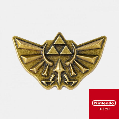 Pin Hyrule The Legend Of Zelda A - Authentic Japanese Nintendo Jewelry 
