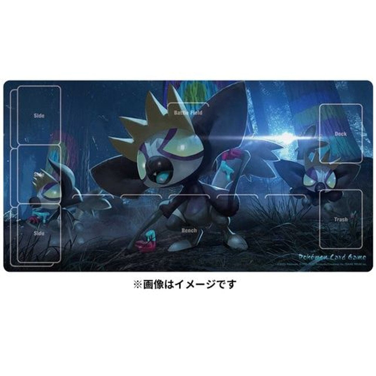 Playmat Grafaiai Pokémon Card Game Authentic Japanese Pokémon TCG