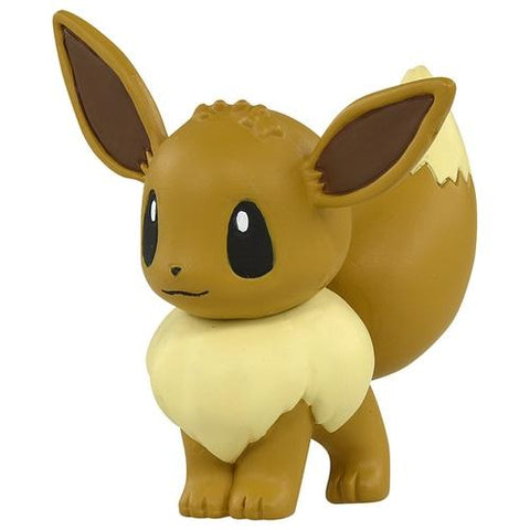 Pokémon Figures | Moncolle MS-02 Eevee - Authentic Japanese Pokémon Center Figure 