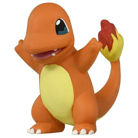 Pokémon Figures | Moncolle MS-12 Charmander - Authentic Japanese Pokémon Center Figure 