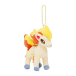 Ponyta Mascot Plush Keychain HELLO PONYTA - Authentic Japanese Pokémon Center Keychain 