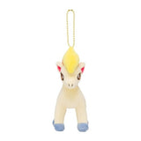 Ponyta Mascot Plush Keychain HELLO PONYTA - Authentic Japanese Pokémon Center Keychain 