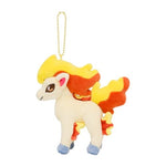 Ponyta Mascot Plush Keychain HELLO PONYTA - Authentic Japanese Pokémon Center Keychain 