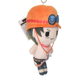 Portgas D. Ace Mascot Plush Keychain Petit Fuwa ONE PIECE - Authentic Japanese TAPIOCA Mascot Plush Keychain 