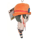 Portgas D. Ace Mascot Plush Keychain Petit Fuwa ONE PIECE - Authentic Japanese TAPIOCA Mascot Plush Keychain 