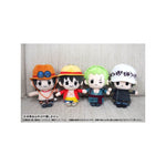 Portgas D. Ace Mascot Plush Keychain Petit Fuwa ONE PIECE - Authentic Japanese TAPIOCA Mascot Plush Keychain 