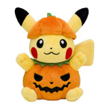 Pumpkin Pikachu Plush Halloween - Authentic Japanese Pokémon Center Plush 
