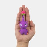 Purple Pikmin Mascot Plush Keychain PIKMIN - Authentic Japanese Nintendo Mascot Plush Keychain 
