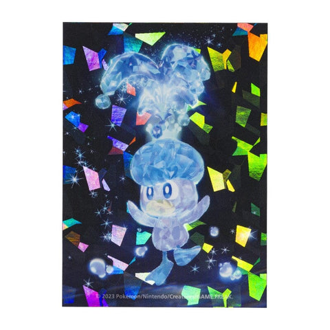 Quaxly Water Terastal Pokémon Sticker - Authentic Japanese Pokémon Center Sticker 