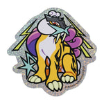 Raikou Pokémon Hologram Sticker Pikachu Hanten - Authentic Japanese Pokémon Center Sticker 