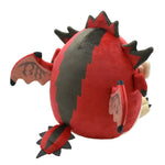 Rathalos Fuwatama (Fluffy) Eggshaped Plush Monster hunter - Authentic Japanese Capcom Plush 
