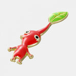 Red PIKMIN Badge - Authentic Japanese Nintendo Jewelry 