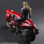 Roche & motorcycle set Figure Final Fantasy VII Remake PLAY ARTS KAI - Authentic Japanese Square Enix Figure 