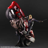 Roche & motorcycle set Figure Final Fantasy VII Remake PLAY ARTS KAI - Authentic Japanese Square Enix Figure 