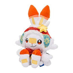 Scorbunny Plush Christmas 2020 - Authentic Japanese Pokémon Center Plush 