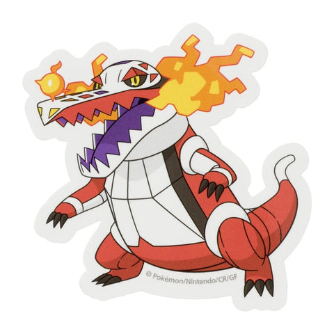 Skeledirge Pokémon Sticker - Authentic Japanese Pokémon Center Sticker 