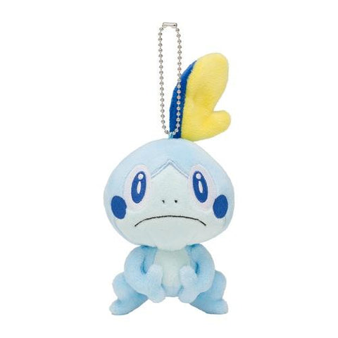 Sobble Mascot Plush Keychain - Authentic Japanese Pokémon Center Keychain 