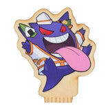 Sprigatito & Gengar Wooden Coaster Paldea Spooky Halloween - Authentic Japanese Pokémon Center Household product 
