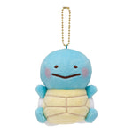 Squirtle Mascot Plush Keychain Pokémon Yurutto - Authentic Japanese Pokémon Center Keychain 