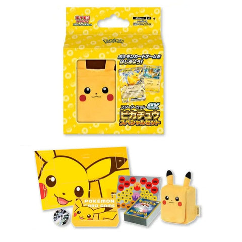 Starter Set Ex Pikachu Special Set Pokémon Card Game - Authentic Japanese Pokémon Center TCG 