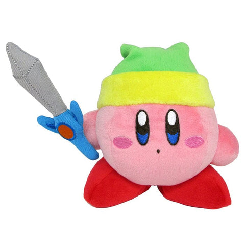 Sword Kirby Plush (S) KP09 Kirby ALL STAR COLLECTION - Authentic Japanese San-ei Boeki Plush 