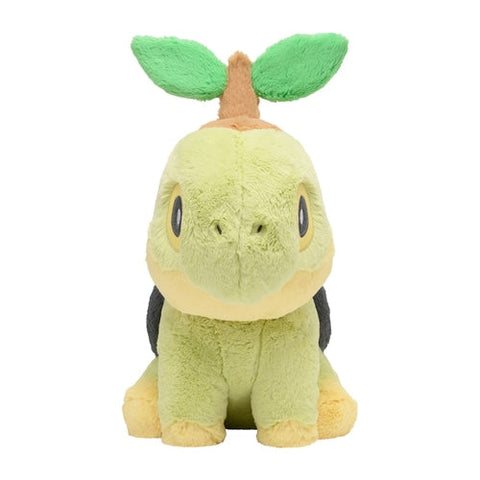 Turtwig Fluffy Hugging Plush - Authentic Japanese Pokémon Center Plush 