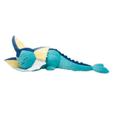 Vaporeon Plush Sleeping Eevee - Authentic Japanese Pokémon Center Plush 