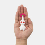White Pikmin Mascot Plush Keychain PIKMIN - Authentic Japanese Nintendo Mascot Plush Keychain 
