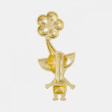 Yellow PIKMIN Badge - Authentic Japanese Nintendo Jewelry 