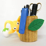 Yellow Pikmin PKZ03 Plush Pen Stand - Authentic Japanese San-ei Boeki Plush 
