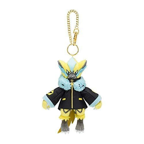 Zeraora Mascot Plush Keychain Pokémon Band Festival - Authentic Japanese Pokémon Center Keychain 