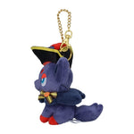 Zorua Mascot Plush Keychain Halloween Harvest Festival - Authentic Japanese Pokémon Center Keychain 